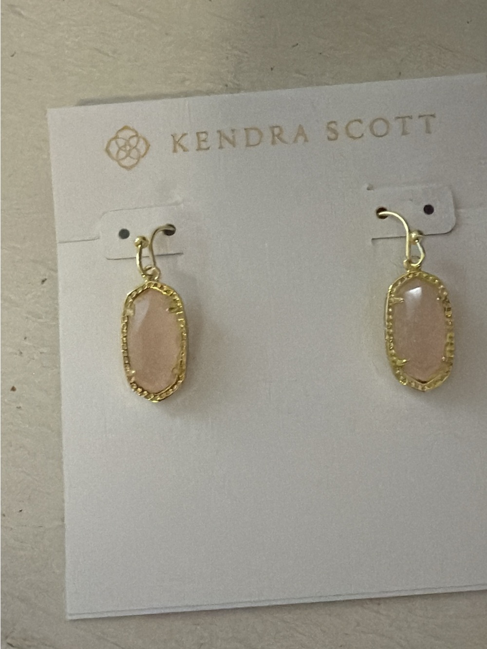 KEndra Scott Lee Gold Drop Earrings NEW